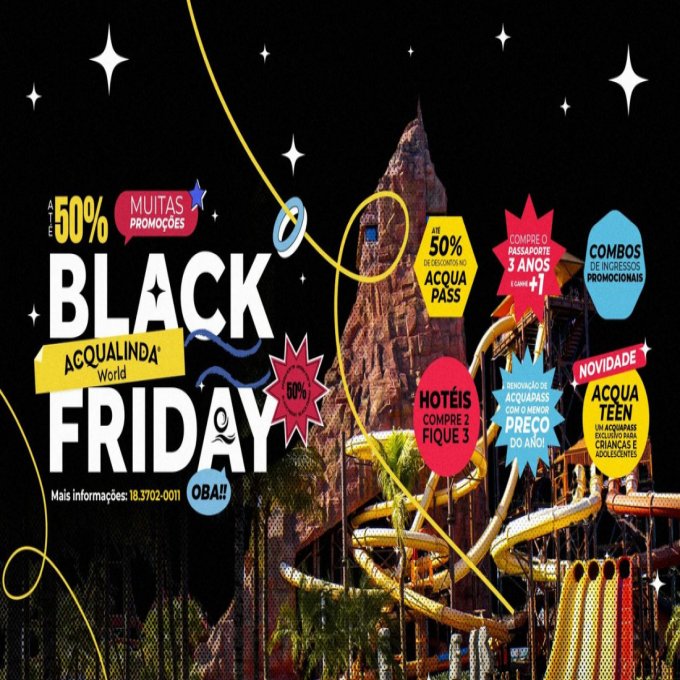 Black Friday: Hotéis compre 2 e fique 3!